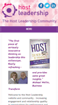Mobile Screenshot of hostleadership.com