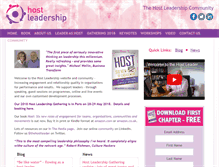Tablet Screenshot of hostleadership.com